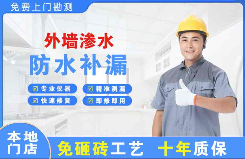 乌马河外墙渗水维修